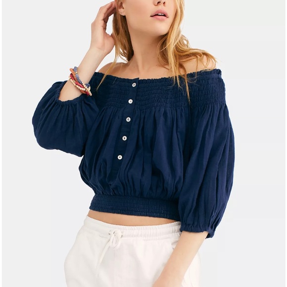 Tops - Free People Dancing Till Dawn off-shoulder top